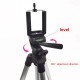 Extendable Tripod Stand, 3 In 1 Professional Camera Holder With Phone Clip Tripod Adjustable Tripod With Portable Bag For Mobile Phone Tripod Stand Holder